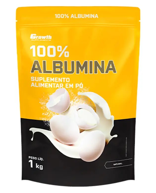Albumina 1Kg — foto do produto em fundo branco