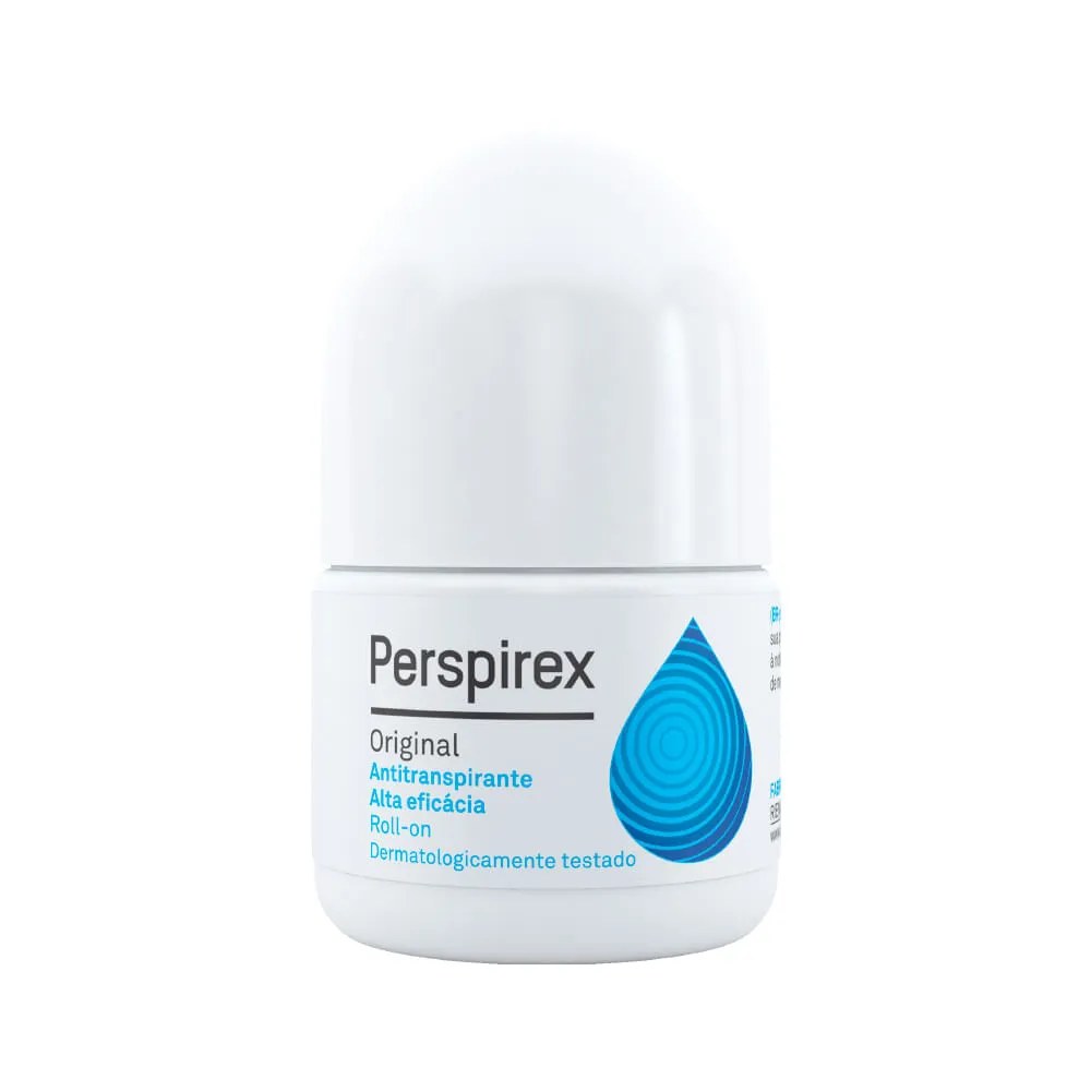 Antiperspirante Perspirex Original Roll-on 20ml — foto do produto em fundo branco