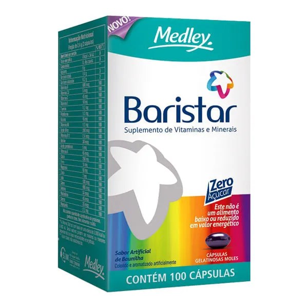 Baristar Com 100 Cápsulas — foto do produto em fundo branco