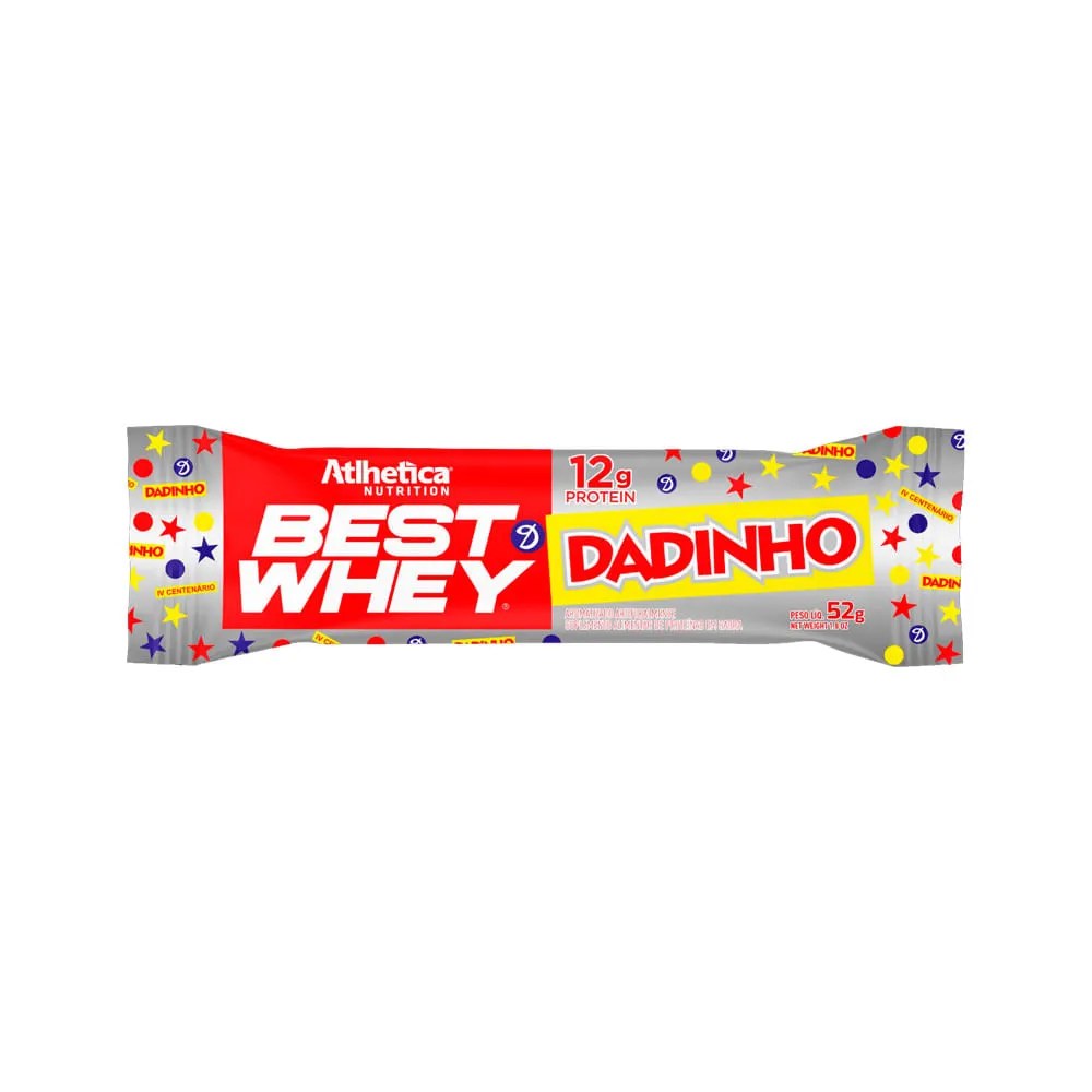 Barra De Proteina Best Whey Dadinho 62g — foto do produto em fundo branco