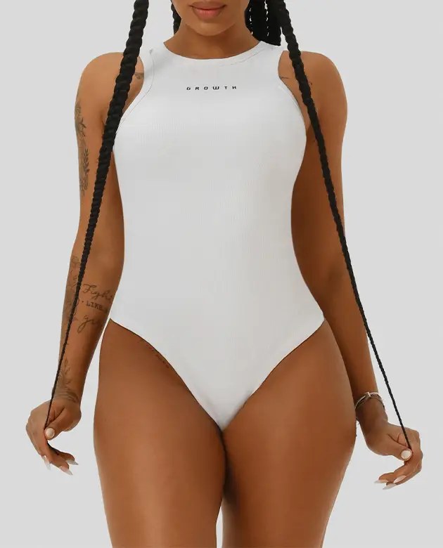 Body Growth Nadador Branco — foto do produto em fundo branco