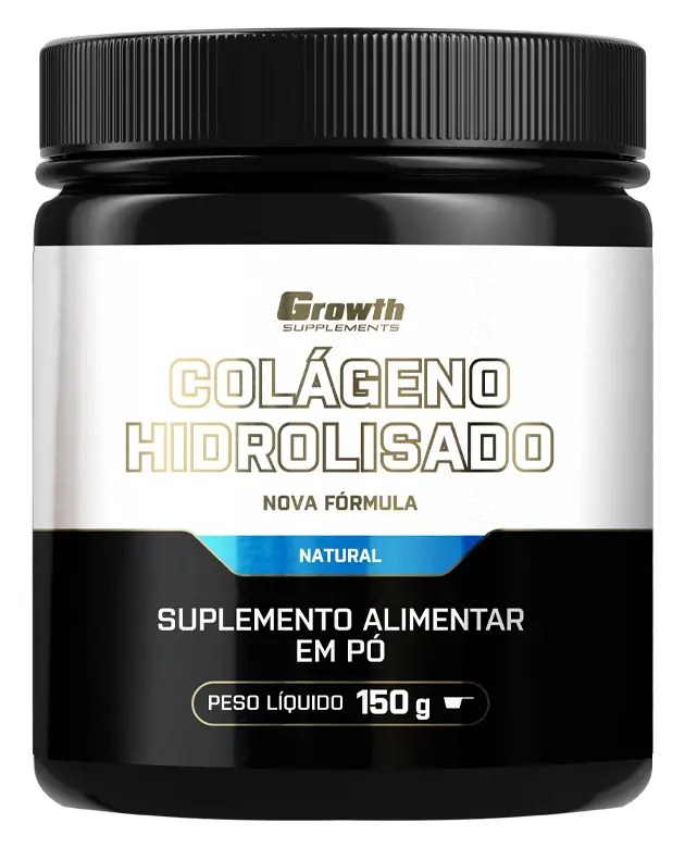 Colágeno Hidrolisado sabor natural 150g — foto do produto em fundo branco