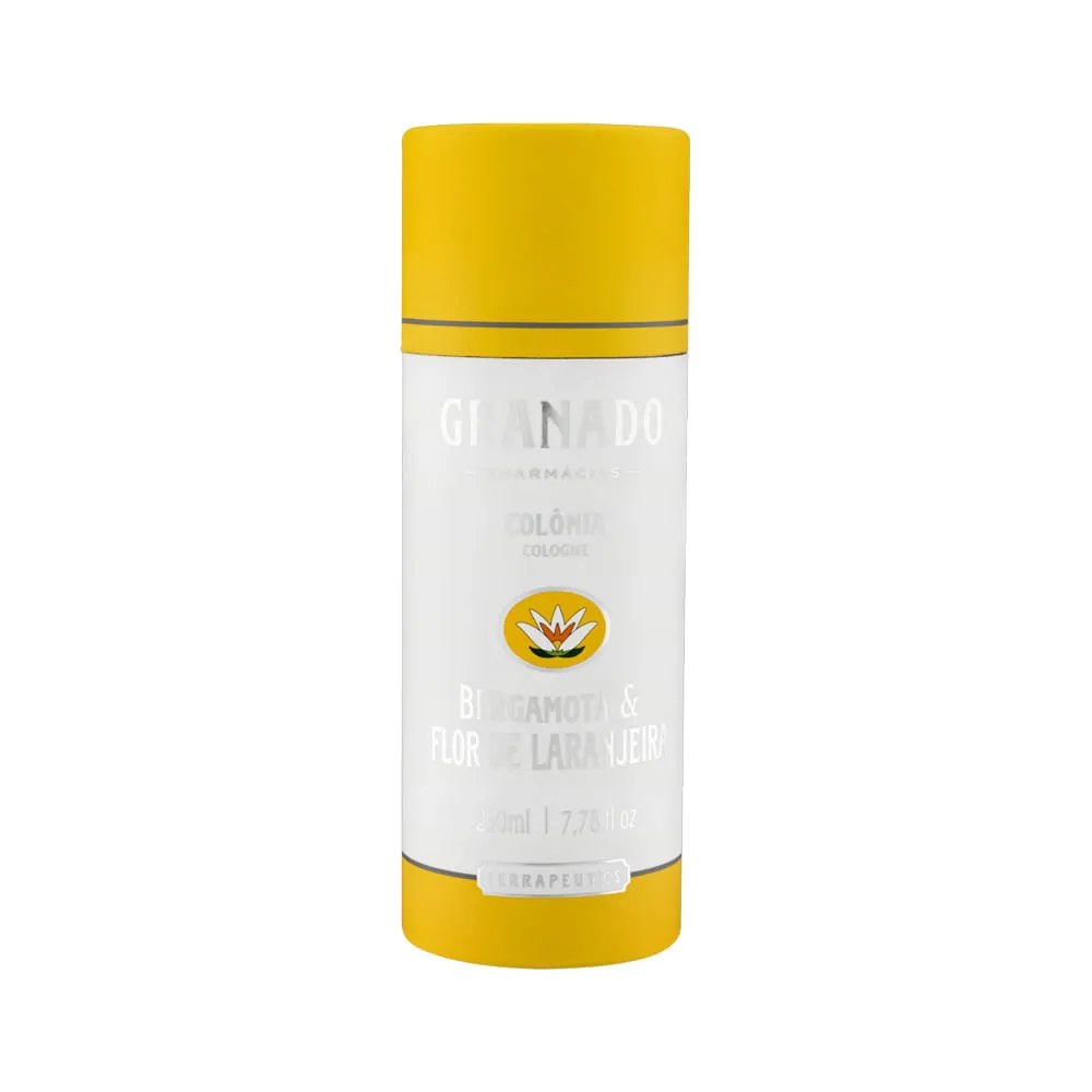 Colonia Granado Bergamota E Flor Laranjeira 230ml — foto do produto em fundo branco