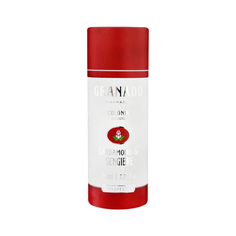 Colonia Granado Cardamomo E Gengibre 230ml — foto do produto em fundo branco