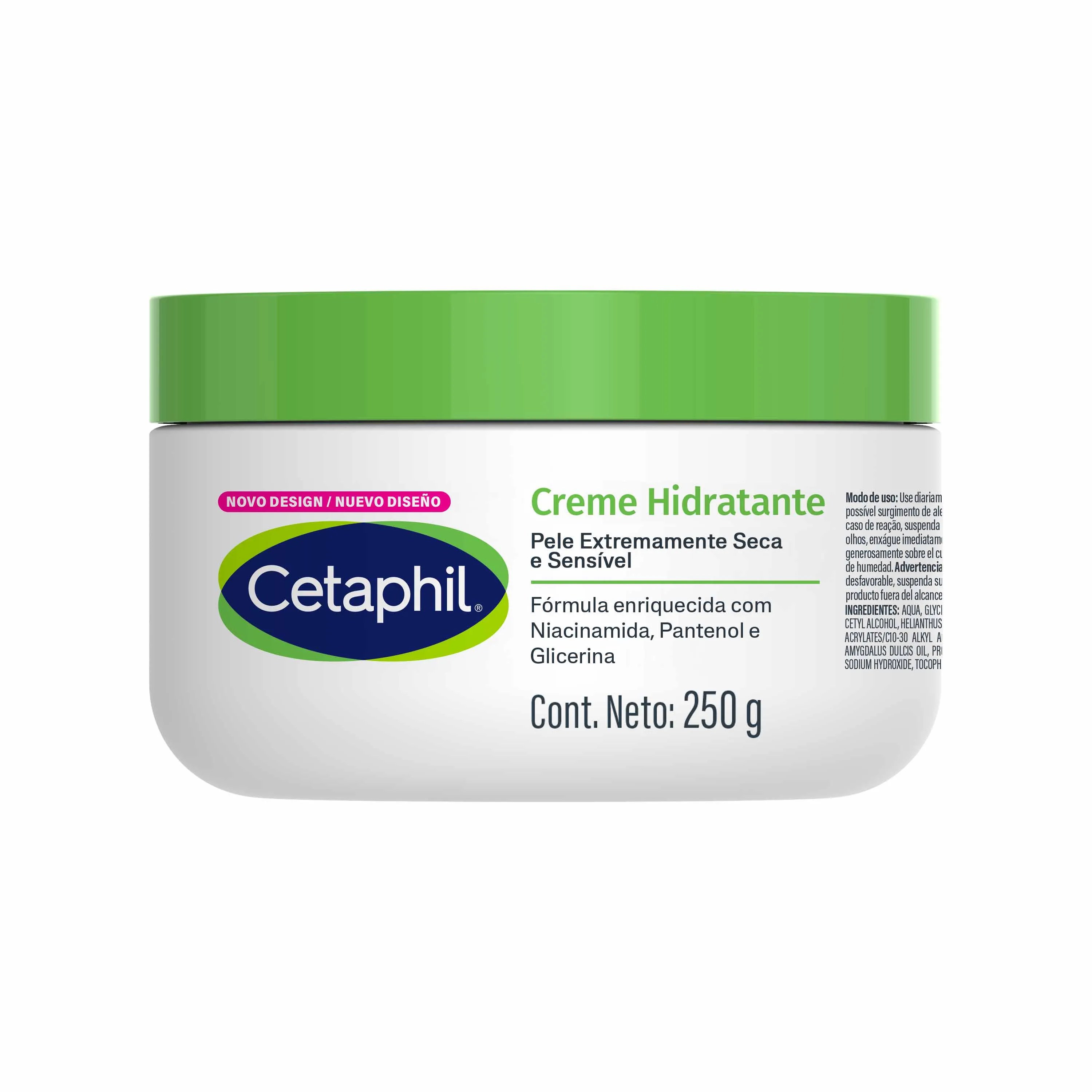 Creme Hidratante Cetaphil 250g — foto do produto em fundo branco