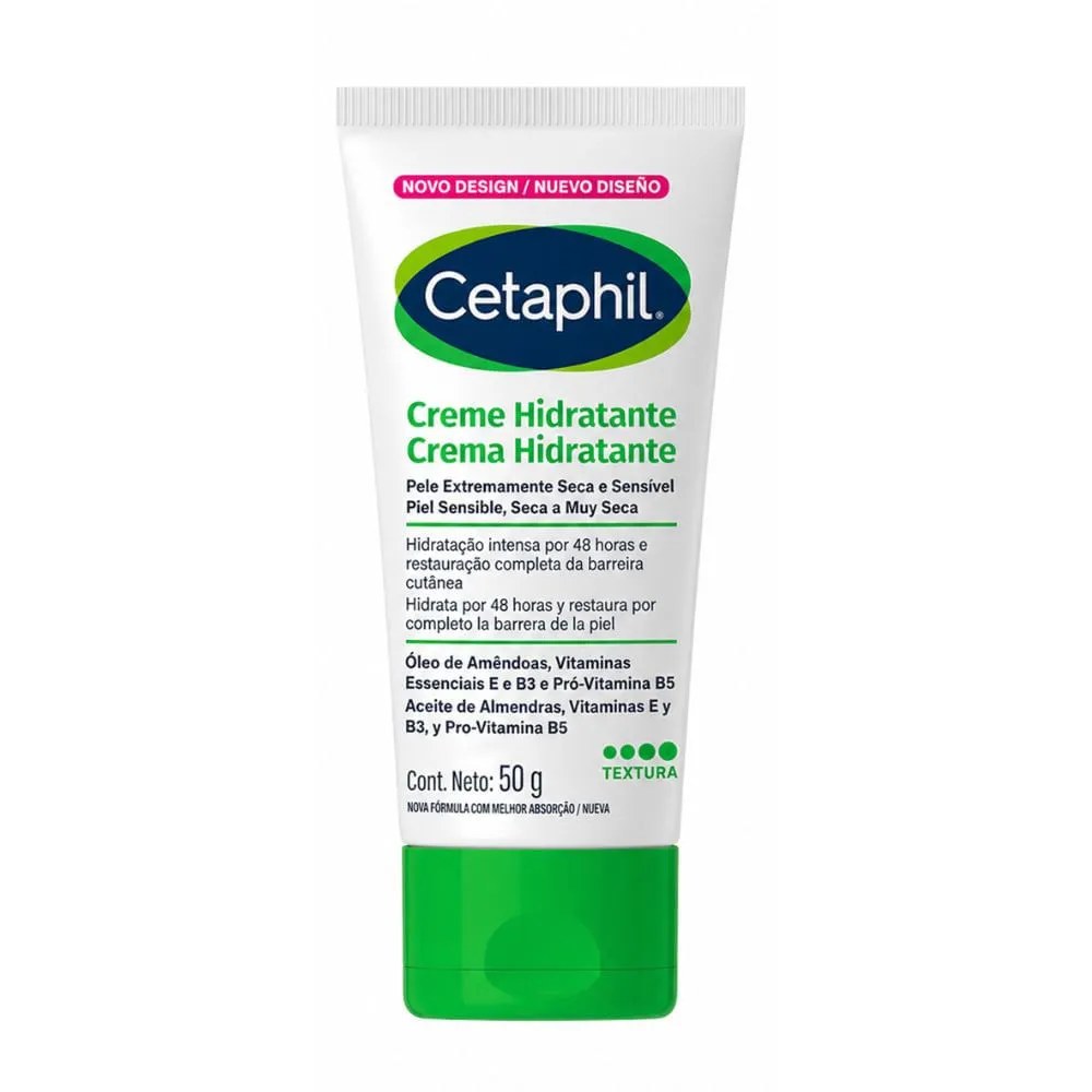 Creme Hidratante Cetaphil 50gr — foto do produto em fundo branco