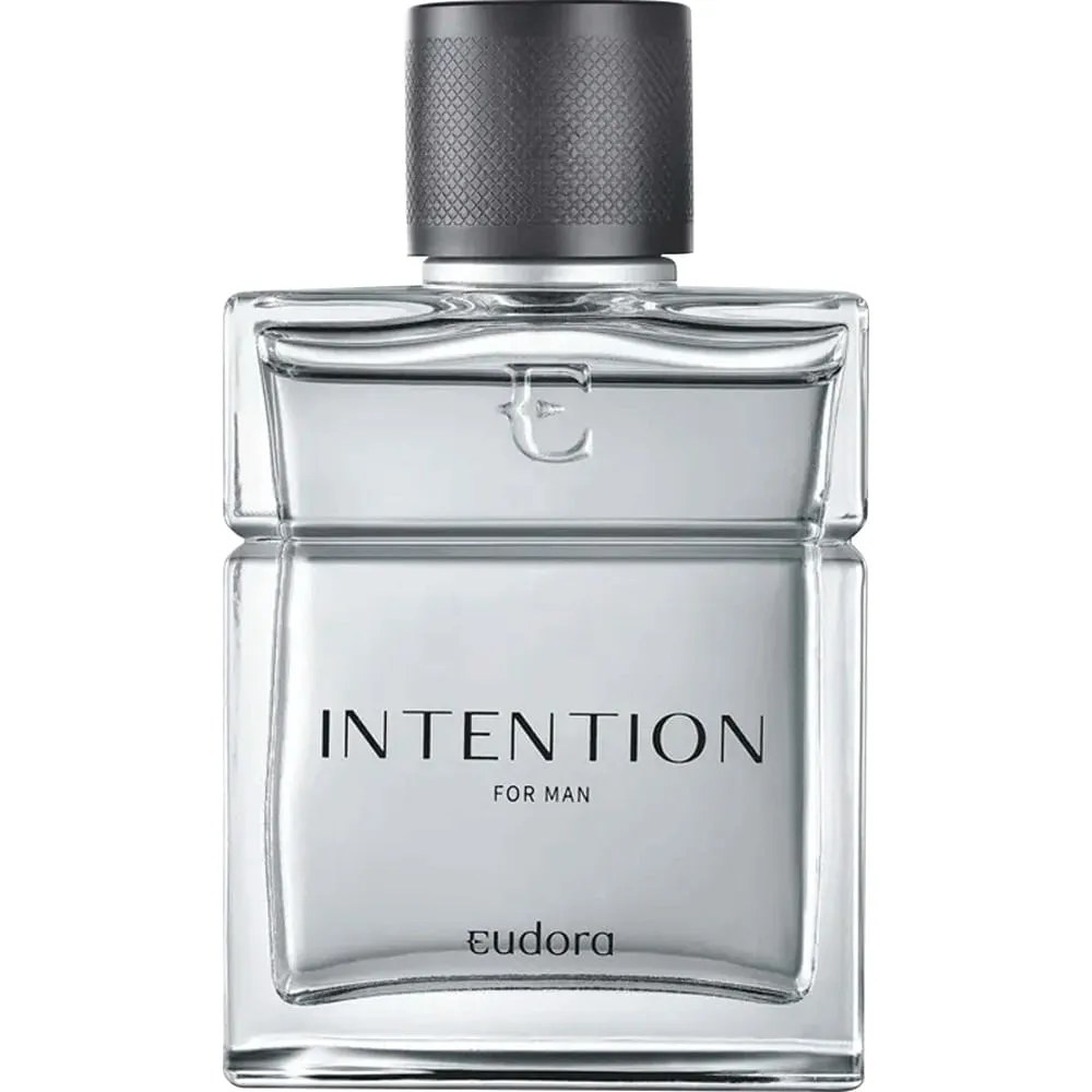 Deo Colonia Masculina Eudora Intention 100ml For Man — foto do produto em fundo branco