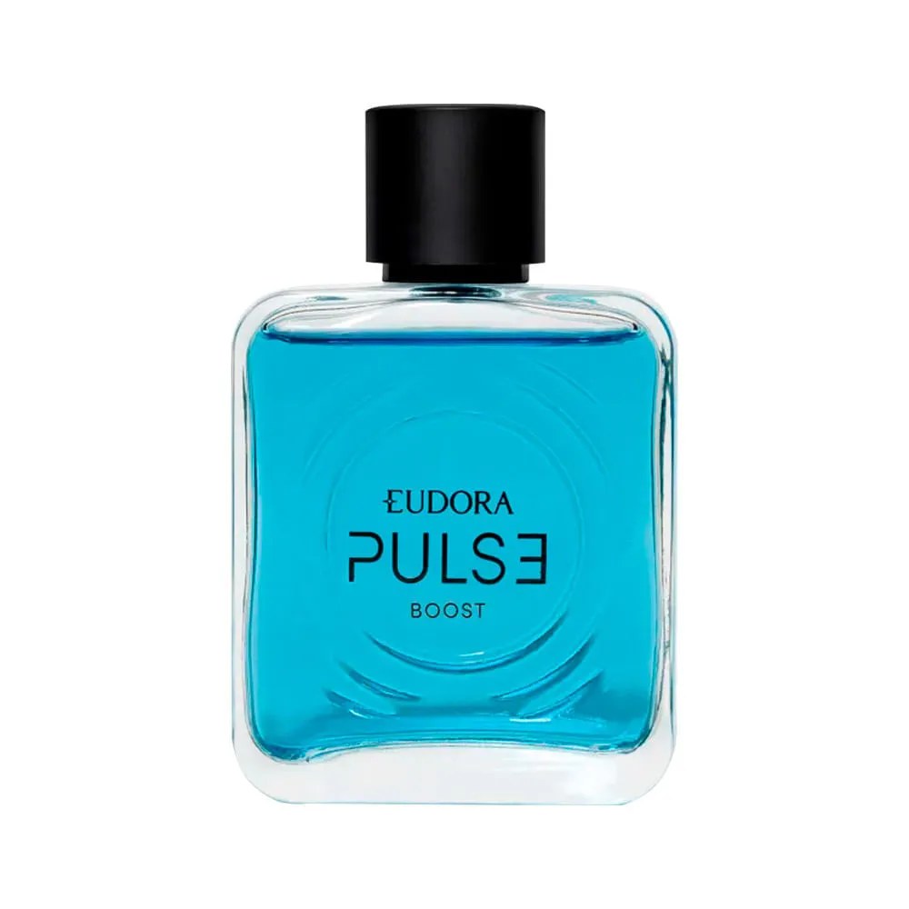 Deo Colonia Masculino Eudora Pulse 100ml Boost — foto do produto em fundo branco
