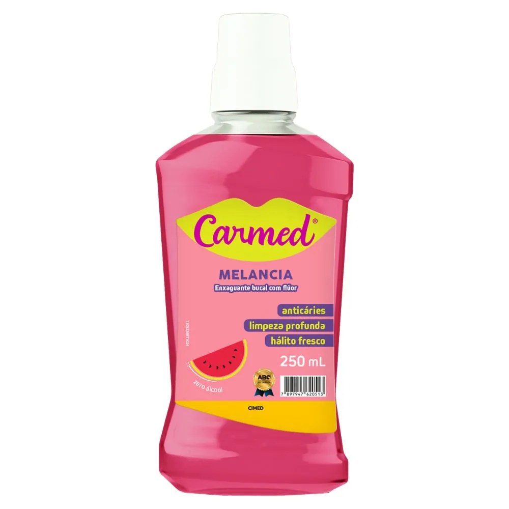Enxaguante Bucal Carmed Melancia 250ml
