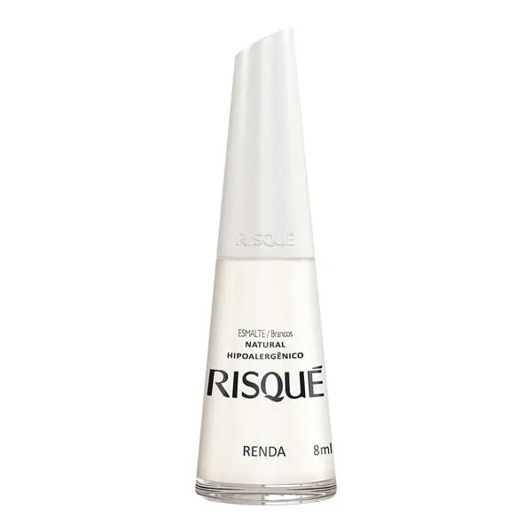 Esmalte Risqué Natural Renda 8ml — foto do produto em fundo branco