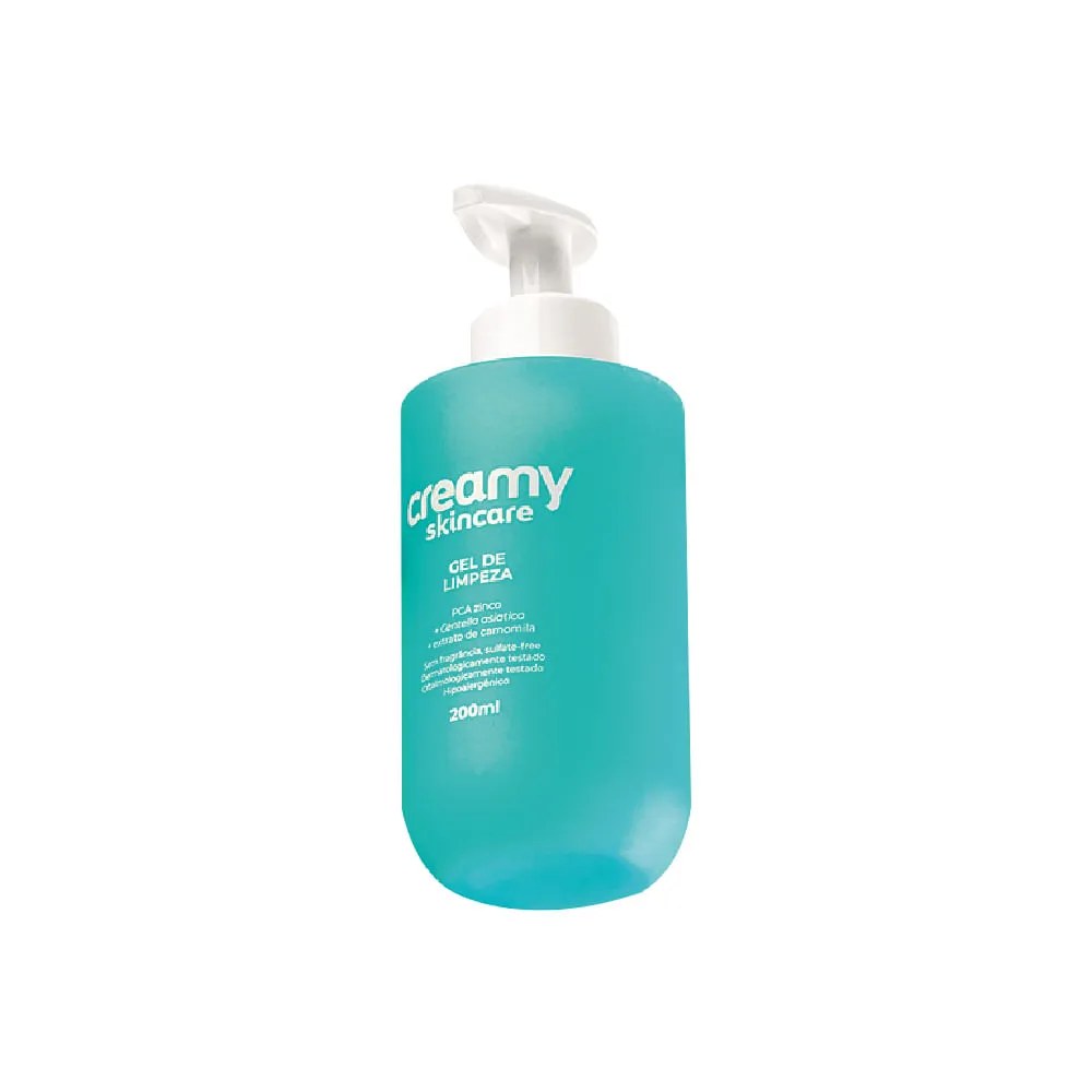 Gel De Limpeza Creamy Pump 200ml — foto do produto em fundo branco