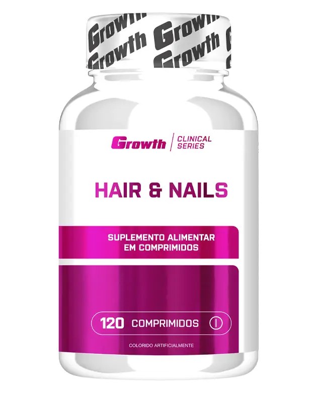 Hair E Nails 120Comp — foto do produto em fundo branco
