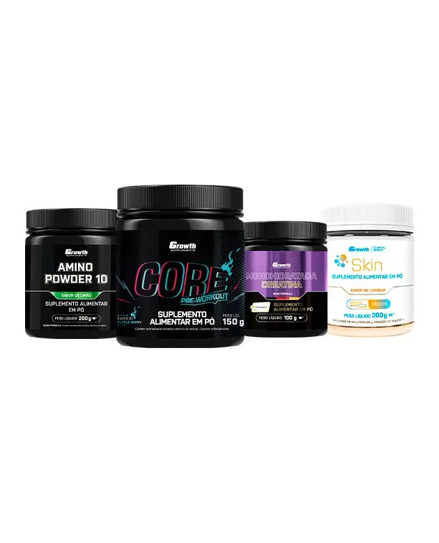 Kit Força Feminina: Purple Berry — foto do produto em fundo branco