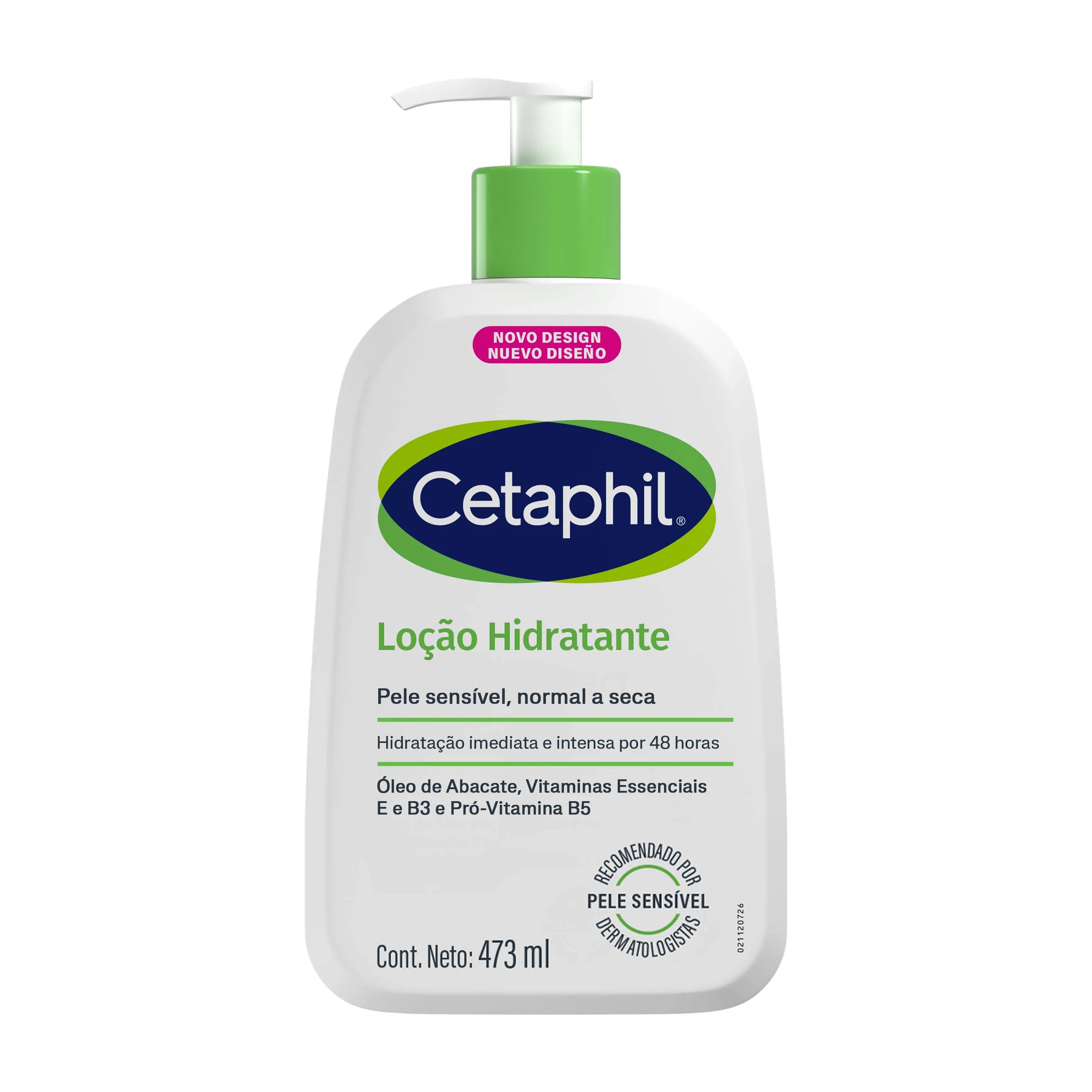 Locao Hidratante Cetaphil 473ml — foto do produto em fundo branco