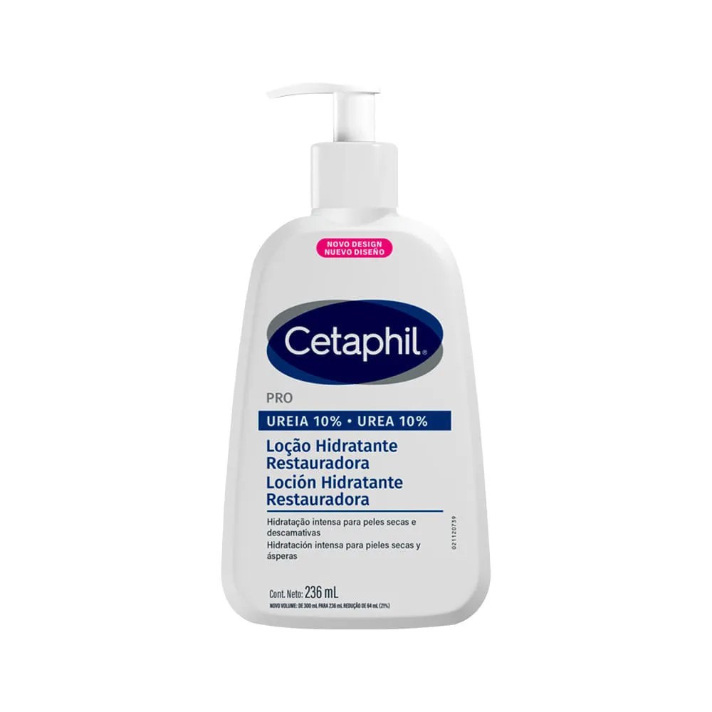 Locao Hidratante Cetaphil Pro Ureia 10% Peles Secas E Descamativas 236ml — foto do produto em fundo branco