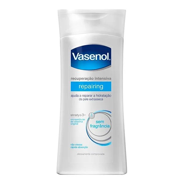 Loção Hidratante Vasenol Recuperação Intensiva Repairing 200ml — foto do produto em fundo branco