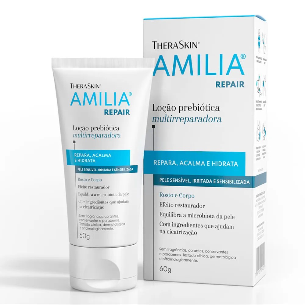 Loção Multirreparadora Amilia Repair 60g — foto do produto em fundo branco