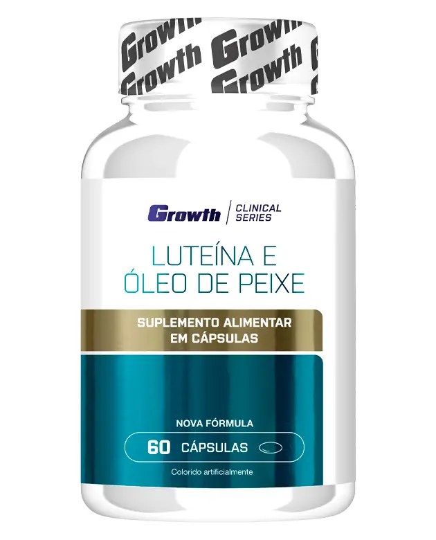 Luteína e Óleo de Peixe 60 cápsulas — foto do produto em fundo branco