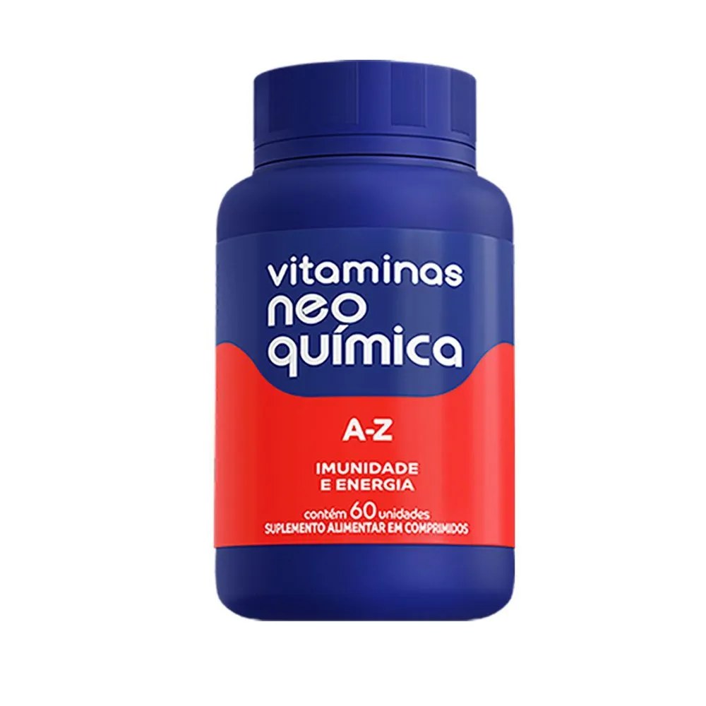 Multivitamínico Neo Química A-z 60 Comprimidos