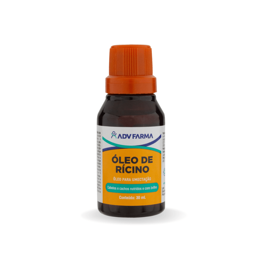 Óleo De Ricino Adv Para Umectação 30ml — foto do produto em fundo branco