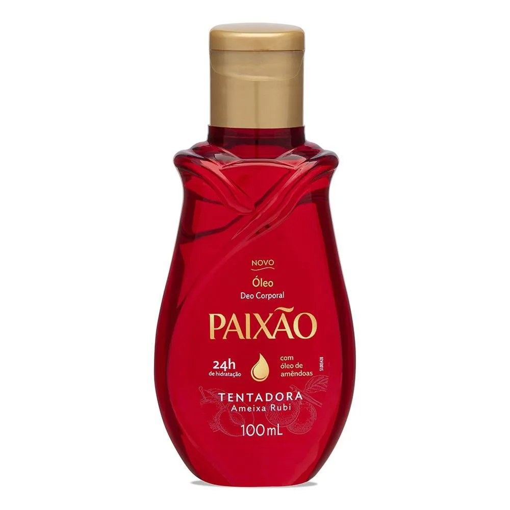 Óleo Deo Corporal Paixão Tentadora Ameixa Rubi 100ml