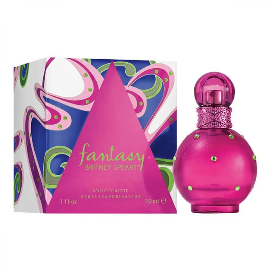 Perfume Britney Spears Fantasy Femme 30ml Edt — foto do produto em fundo branco