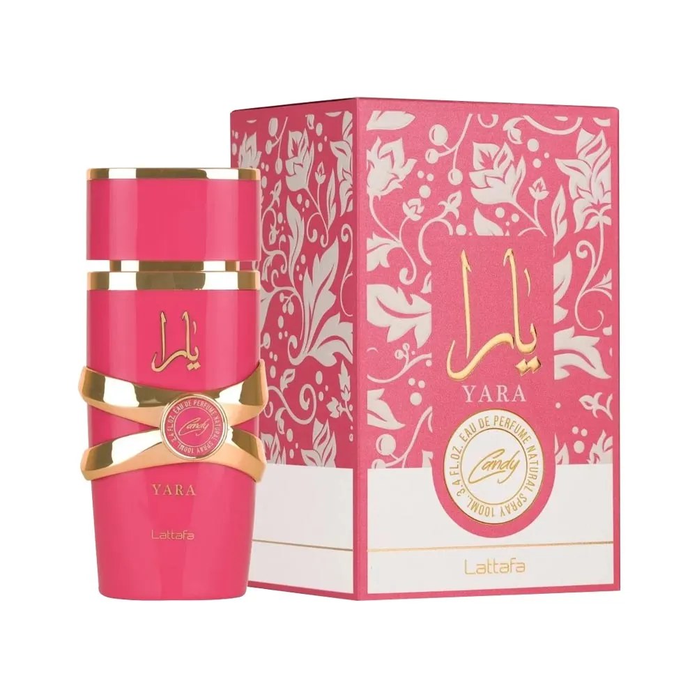 Perfume Feminino Lattafa Yara Candy Edp 100ml — foto do produto em fundo branco