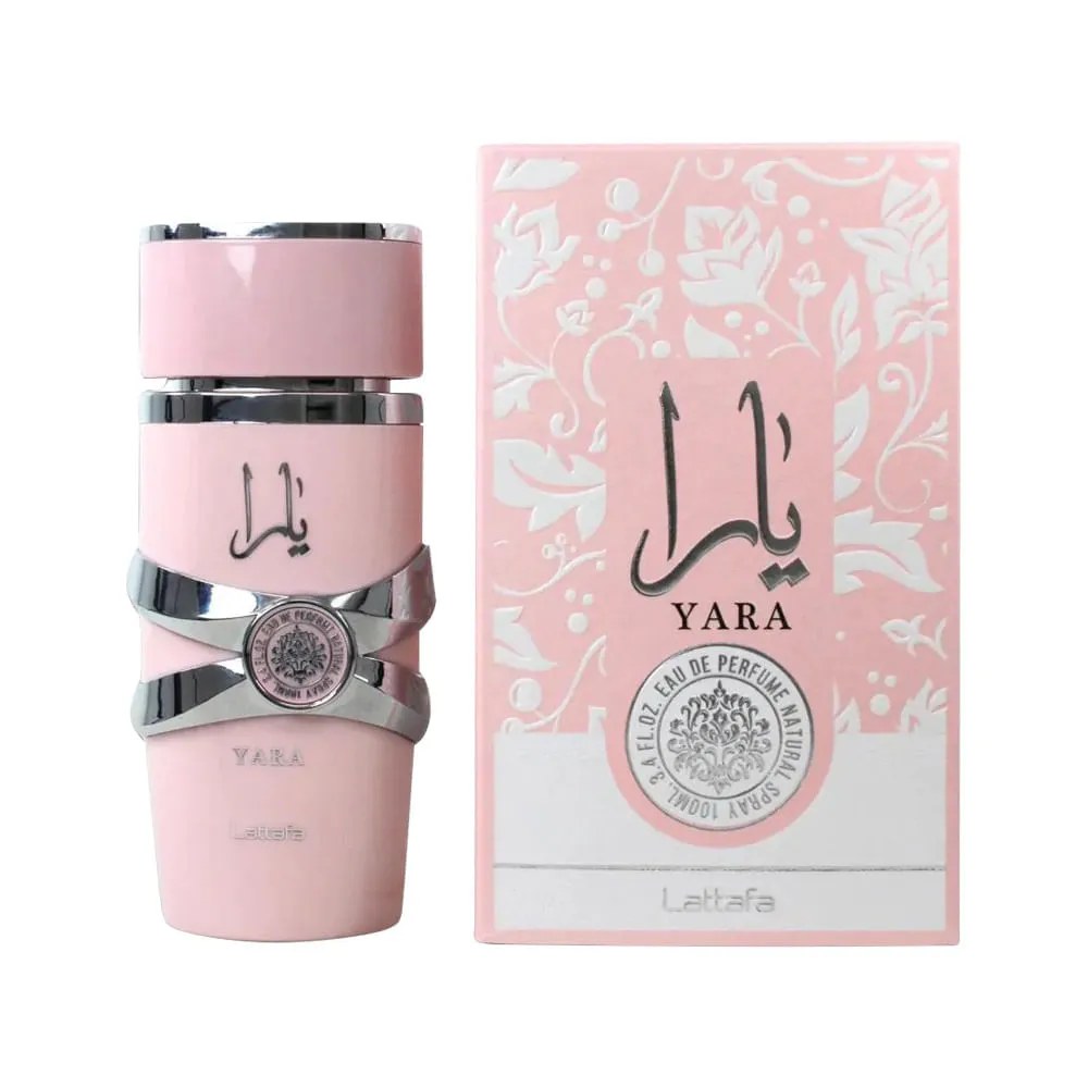 Perfume Feminino Lattafa Yara Edp 100ml — foto do produto em fundo branco