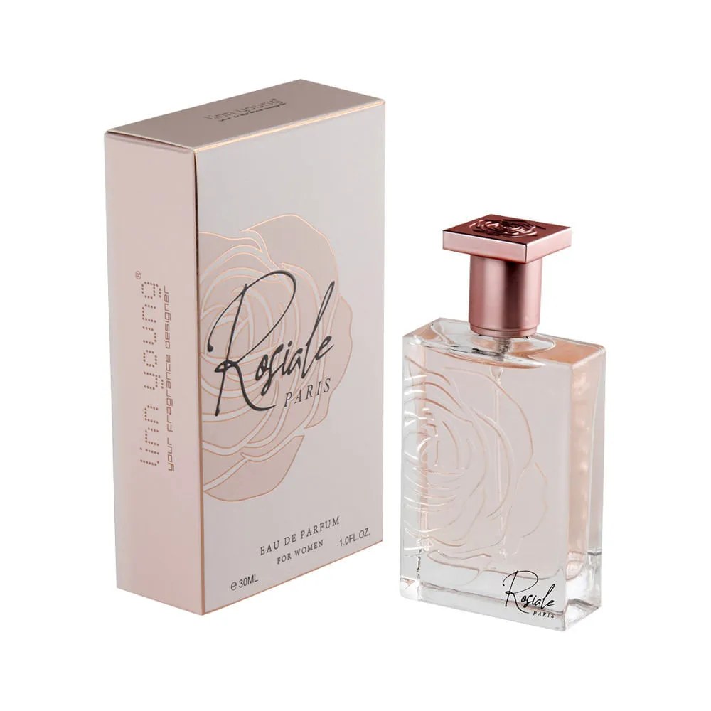 Perfume Feminino Linn Young Rosiale Paris Eau De Parfum 30ml — foto do produto em fundo branco