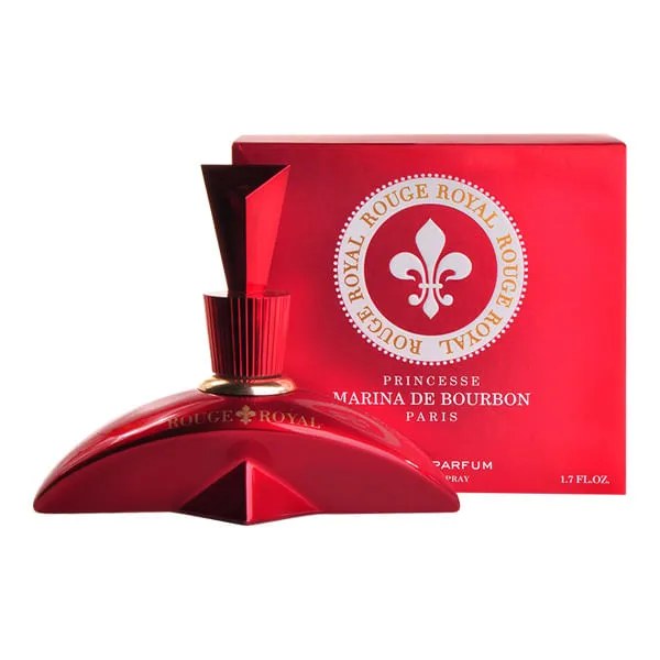 Perfume Marina De Bourbon Rouge Royal 50ml Edp — foto do produto em fundo branco