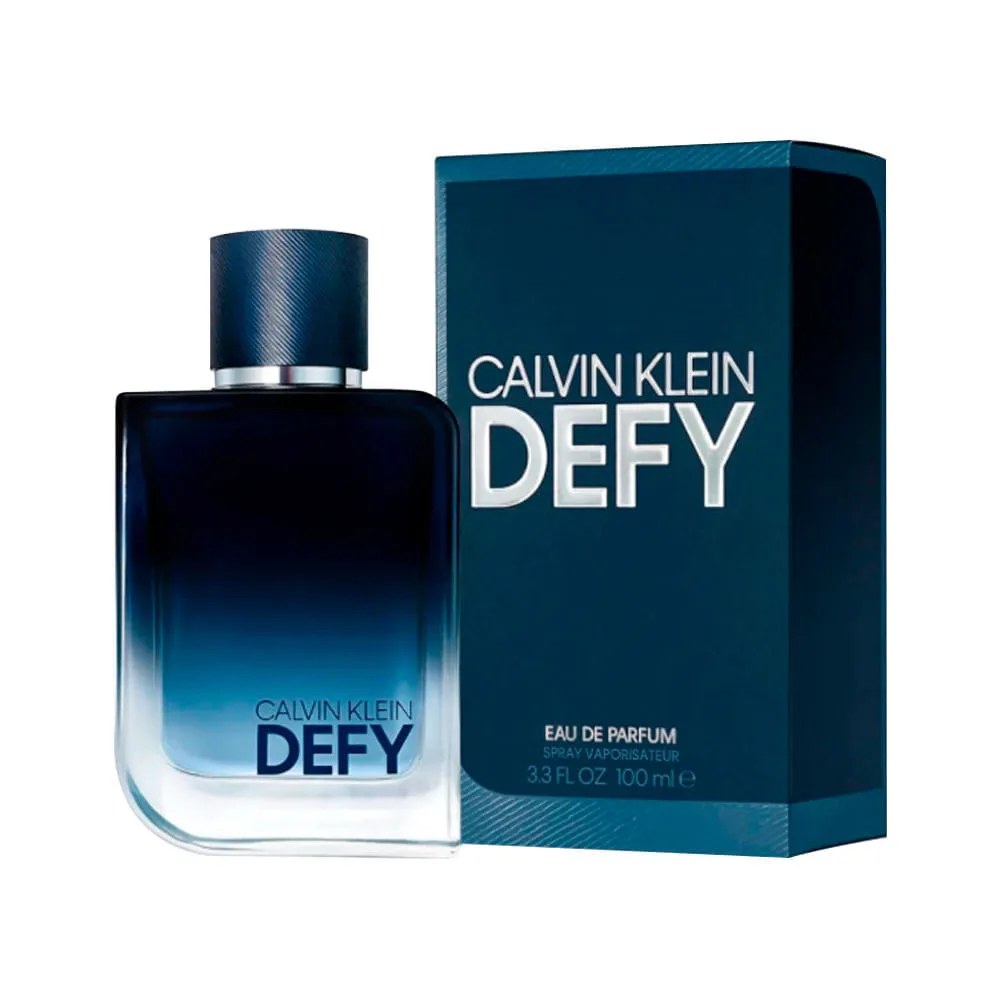Perfume Masculino Calvin Klein Defy 100ml Edp — foto do produto em fundo branco
