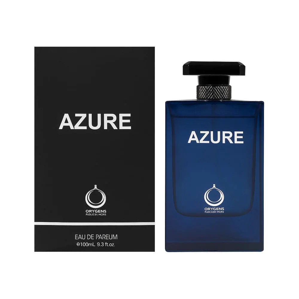Perfume Masculino Orygens Azure Edp 100ml — foto do produto em fundo branco