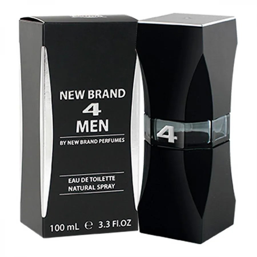 Perfume New Brand Prestige For Men 100ml Edt — foto do produto em fundo branco