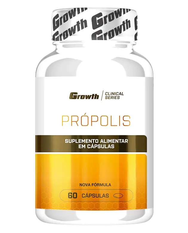 Própolis 60 cápsulas — foto do produto em fundo branco