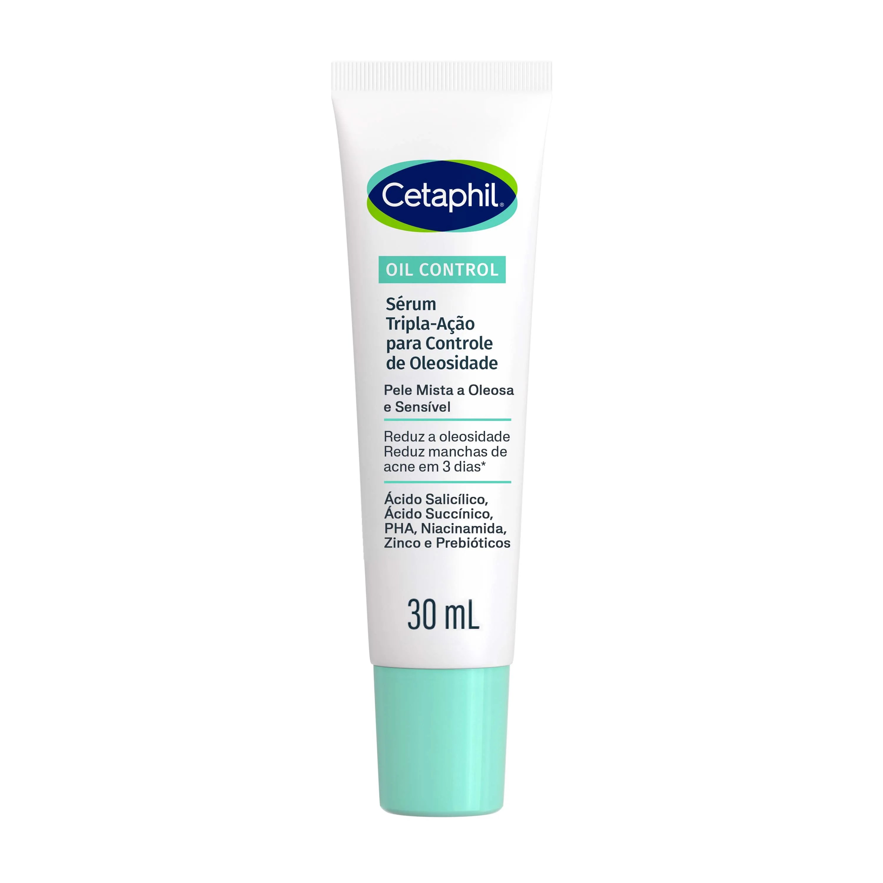 Serum Cetaphil Oil Control 30ml Tripla Acao — foto do produto em fundo branco
