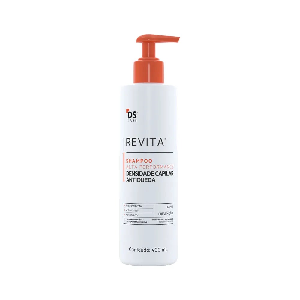Shampoo Antiqueda Revita Alta Performance Densidade Capilar 400ml — foto do produto em fundo branco