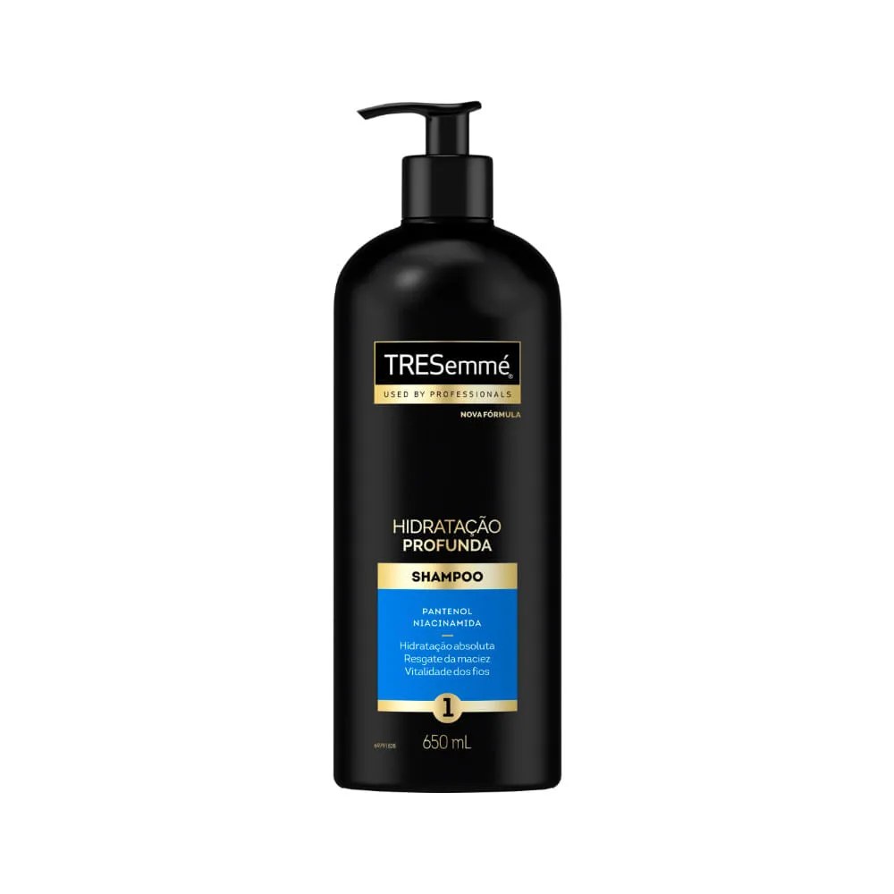 Shampoo Tresemme 650ml Hidratacao Profunda — foto do produto em fundo branco