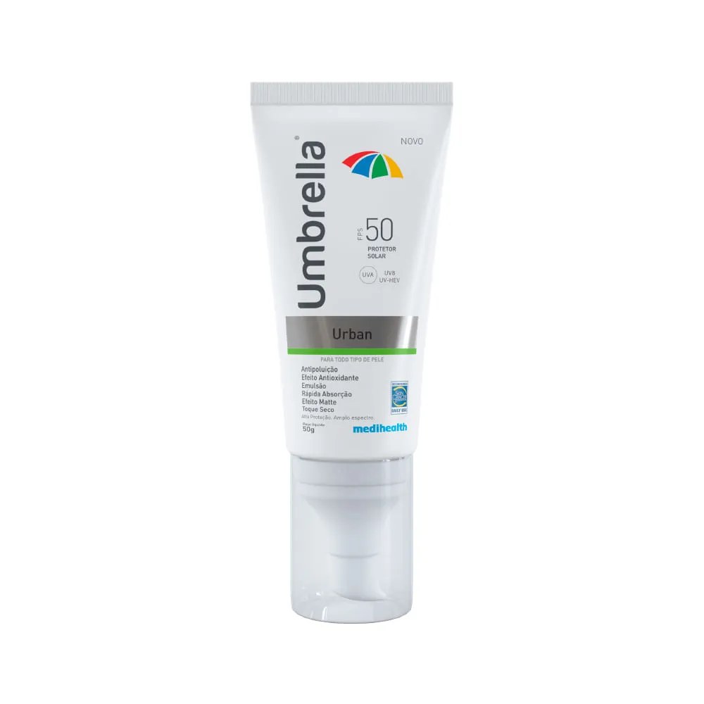 Umbrella Urban Protetor Solar 50gr Fps50 — foto do produto em fundo branco