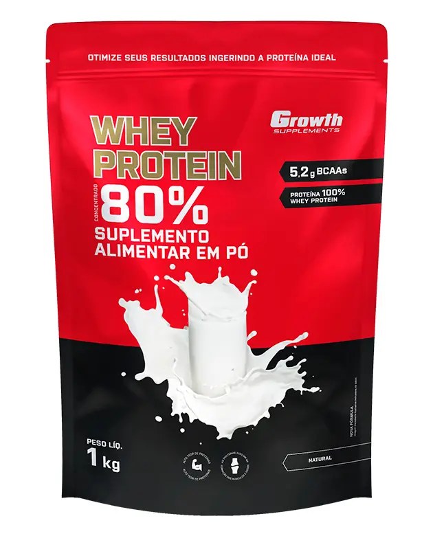 (TOP) Whey Protein Concentrado 1Kg — foto do produto em fundo branco